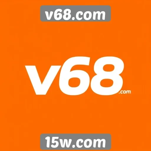 Análise da interface do site v68.com